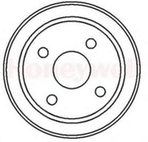 Тормозной барабан 329251B BENDIX JURID