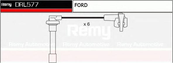 Ккомплект проводов зажигания DRL577 DELCO REMY