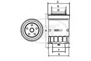 Топливный фильтр ST 345 SCT