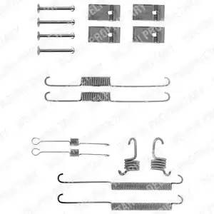 Комплектующие, тормозная колодка LY1073 DELPHI
