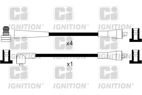 Ккомплект проводов зажигания XC212 QUINTON HAZELL