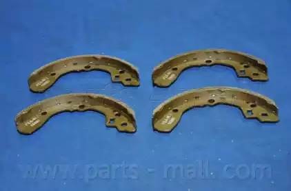 Колодки тормозные барабанные PLB-017 PMC PARTS MALL