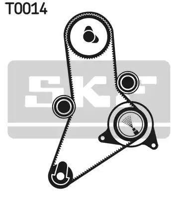 Комплект ремня ГРМ VKMA02382 SKF