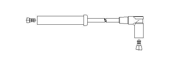 Провод зажигания 62460 BREMI