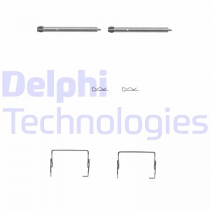 Комплектующие, колодки дискового тормоза LX0264 DELPHI