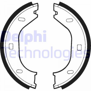 Комплект тормозных колодок, стояночная тормозная система LS1370 DELPHI