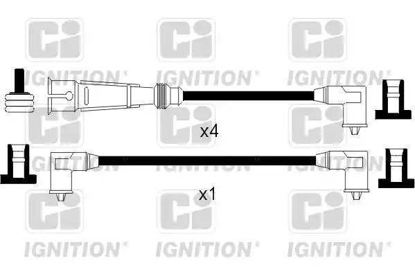 Ккомплект проводов зажигания XC225 QUINTON HAZELL