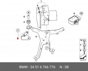 Деталь 34 51 6 766 776 BMW