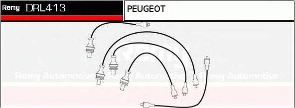 Ккомплект проводов зажигания DRL413 DELCO REMY