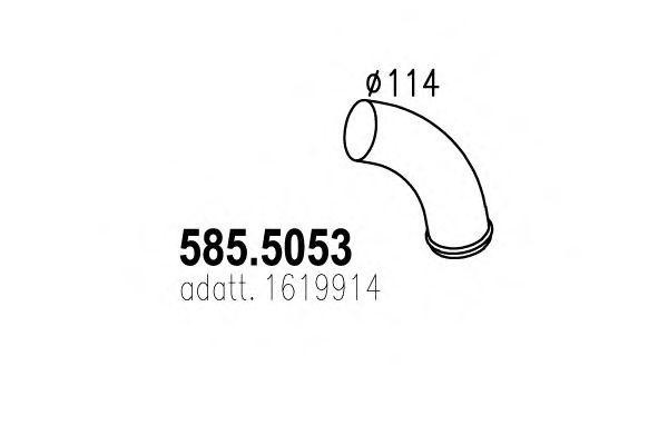 Выпускной трубопровод 5855053 ASSO