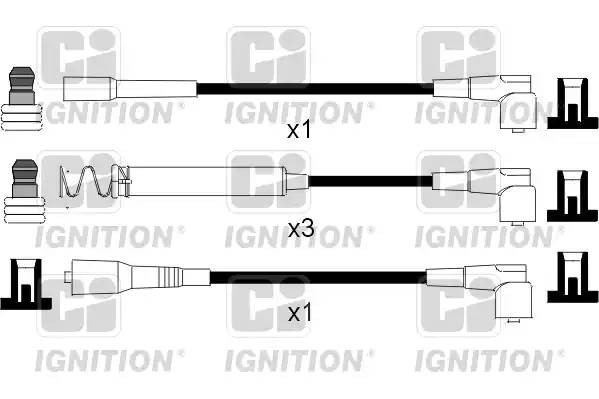 Ккомплект проводов зажигания XC794 QUINTON HAZELL