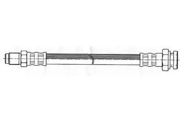 Тормозной шланг FHY2098 FERODO
