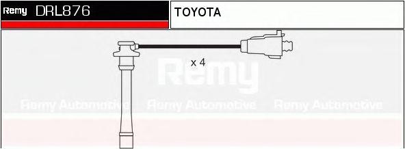 Ккомплект проводов зажигания DRL876 DELCO REMY