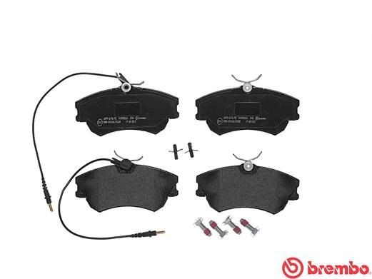Комплект тормозных колодок, диско P68023 BREMBO