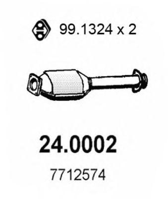 Катализатор 240002 ASSO