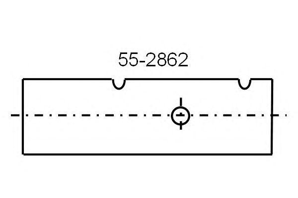 Подшипник 55-2862 GLYCO