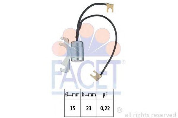 Конденсатор, система зажигания 0.0675.31 FACET