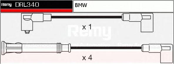 Ккомплект проводов зажигания DRL340 DELCO REMY