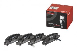 Комплект тормозных колодок, диско P78011 BREMBO