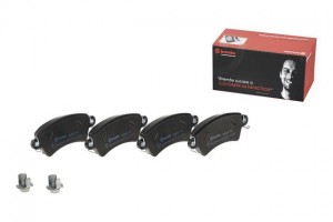 Комплект тормозных колодок, диско P61065 BREMBO