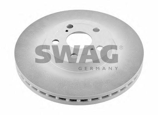 Тормозной диск 81 92 7233 SWAG