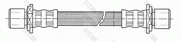 Тормозной шланг 9001401 GIRLING