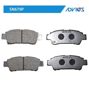 Колодки тормозные дисковые SN679P ADVICS
