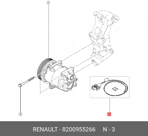 Деталь 8200955266 RENAULT
