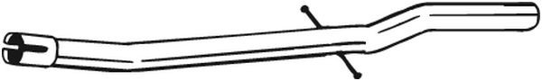 Выпускной трубопровод 889-539 BOSAL
