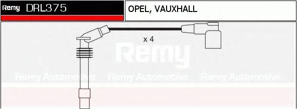 Ккомплект проводов зажигания DRL375 DELCO REMY