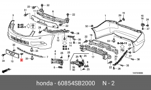 Деталь 60854SB2000 HONDA