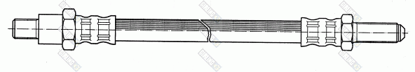 Тормозной шланг 9003141 GIRLING