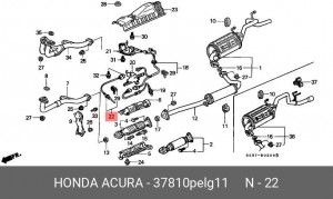 Деталь 37810PELG11 HONDA