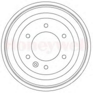 Тормозной барабан 329300B BENDIX JURID