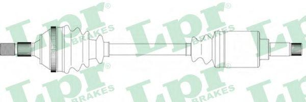 Приводной вал DS16128 LPR