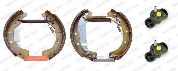 Комплект тормозных колодок FMK291 FERODO