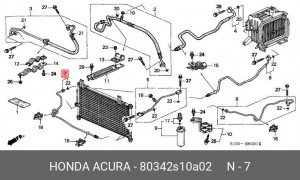 Деталь 80342S10A02 HONDA