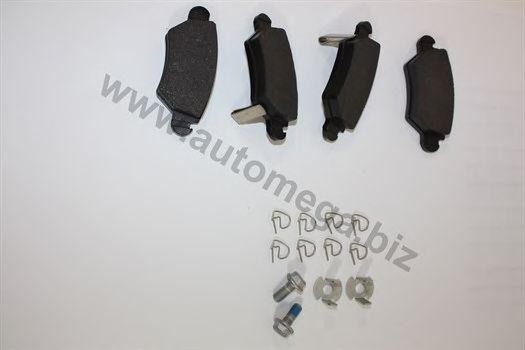 Колодки тормозные дисковые 1016050093 AUTOMEGA