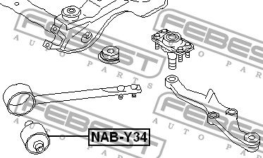 Сайлентблок NAB-Y34 FEBEST
