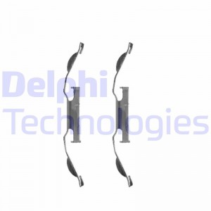 Комплектующие, колодки дискового тормоза LX0330 DELPHI