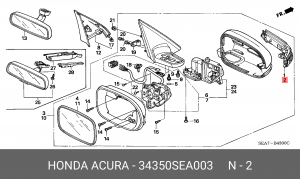 Деталь 34350SEA003 HONDA