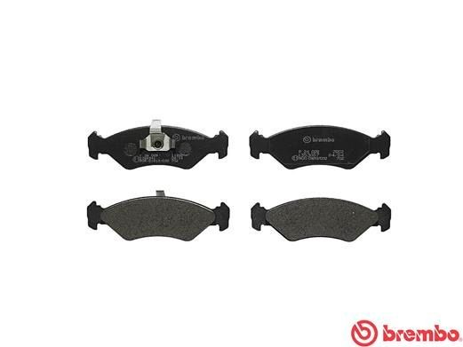 Комплект тормозных колодок, диско P24028 BREMBO