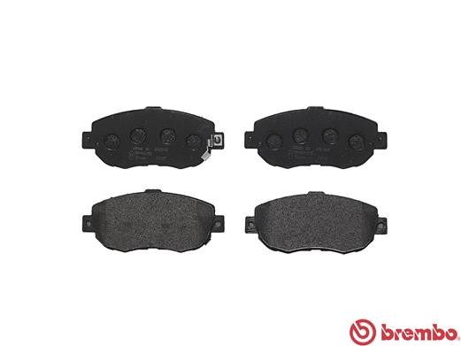 Комплект тормозных колодок, диско P83037 BREMBO