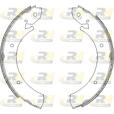Комплект тормозных колодок 4701.00 ROADHOUSE