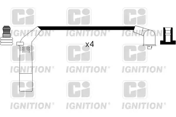 Ккомплект проводов зажигания XC806 QUINTON HAZELL