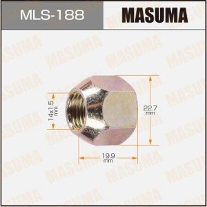 Гайка крепления колеса MLS-188 MASUMA