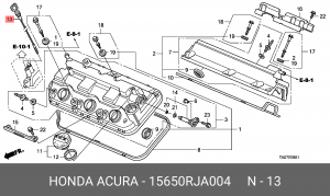Щуп маслоизмерительный ДВС 15650RJA004 HONDA