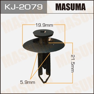 Клипса крепежная KJ2079 MASUMA