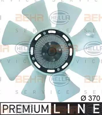 Сцепление, вентилятор радиатора 8MV 376 734-241 HELLA