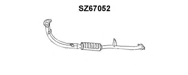 Предглушитель выхлопных газов SZ67052 VENEPORTE